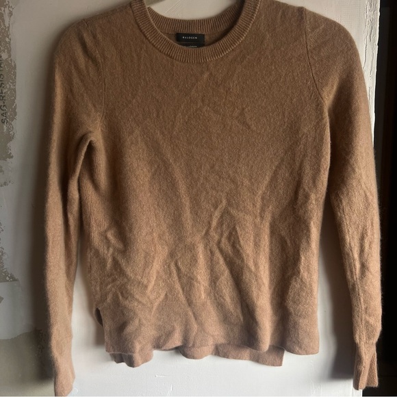 Halogen Cashmere Camel Sweater, Size S 100% cashmere - Picture 2 of 7